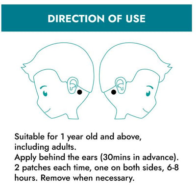 PROXIMA MOTION SICKNESS PATCH