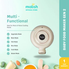 [MALISH] GEN 2 Baby Smart Food Processor Blender Steamer Multifunction