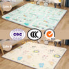 XPE Roll Up Play Mat Reversible Design Kids Baby Safe Thick Playmat