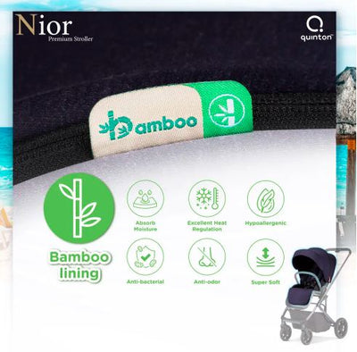 MOTHER'S DAY PROMO [ QUINTON ] NIOR STROLLER + 1 YEAR WARRANTY + FREE SILICONE BIB