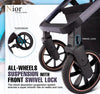 MOTHER'S DAY PROMO [ QUINTON ] NIOR STROLLER + 1 YEAR WARRANTY + FREE SILICONE BIB