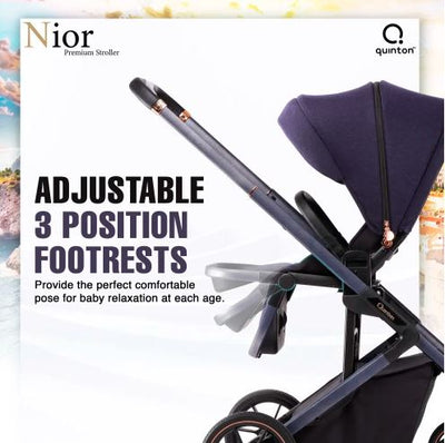 MOTHER'S DAY PROMO [ QUINTON ] NIOR STROLLER + 1 YEAR WARRANTY + FREE SILICONE BIB