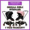 MOTHER'S DAY PROMO[CROLLA] ONE.1 TWO WAYS FACING STROLLER FROM NEWBORN TO 22KG + 1 YEAR WARRANTY + FREE STROLLER PAD & STROLLER HOOK