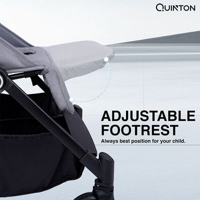 MOTHER'S DAY PROMO [ QUINTON ] LIGHT PLUS STROLLER + 1 YEAR WARRANTY + FREE SILICONE BIB