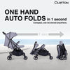 MOTHER'S DAY PROMO [ QUINTON ] LIGHT PLUS STROLLER + 1 YEAR WARRANTY + FREE SILICONE BIB