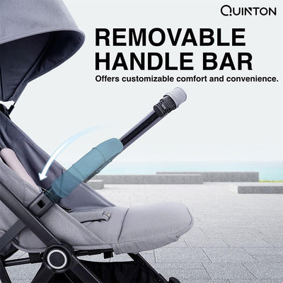 MOTHER'S DAY PROMO [ QUINTON ] LIGHT PLUS STROLLER + 1 YEAR WARRANTY + FREE SILICONE BIB
