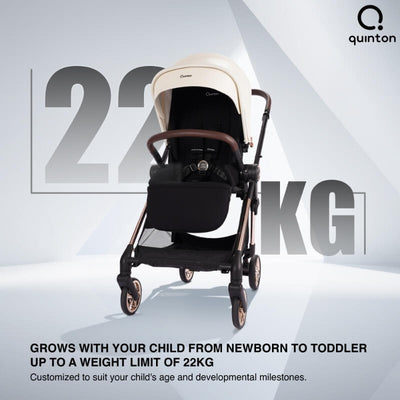 Quinton Mova Two Way Facing Compact Stroller (New Born to 22kg)