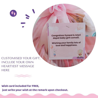 Newborn Baby Hamper Giftset Unisex Drypers 80pcs Mega Pack