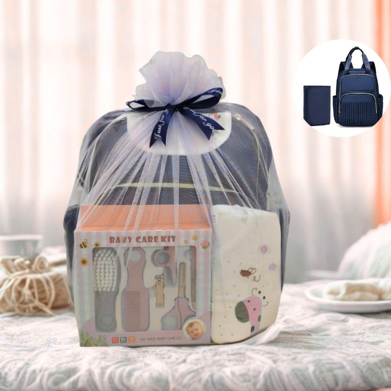 Premium Mummy Diaper Bag Newborn Hamper Baby Shower Gift Set