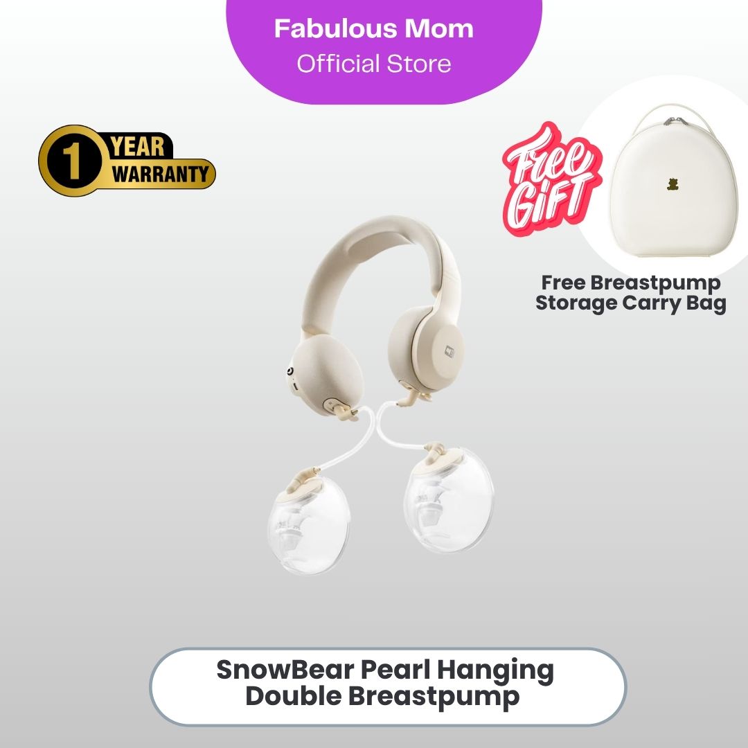 SnowBear Pearl Hanging Breast Pump With Warm Compress Massage