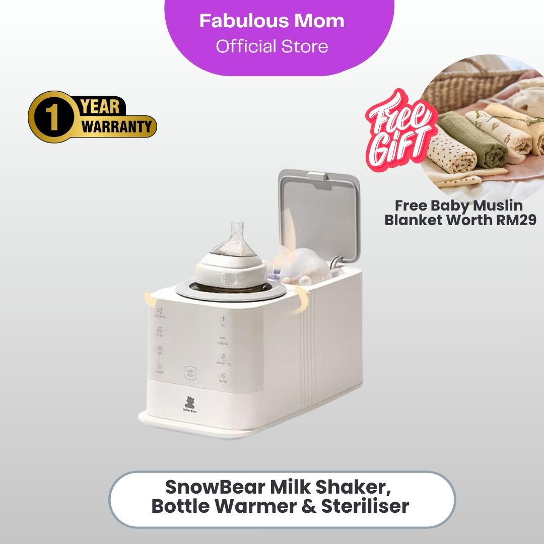SnowBear 5-In-1 Milk Shaker, Bottle Warmer & Steriliser