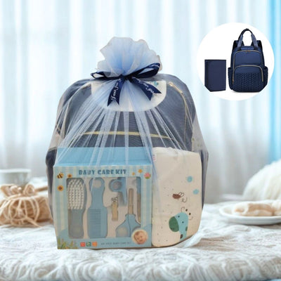 Premium Mummy Diaper Bag Newborn Hamper Baby Shower Gift Set