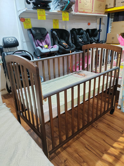 [SENI DAYA] Baby Wooden Cot 4-in-1 Convertible Cot Set Kayu Katil Bayi SDB983 SCB982