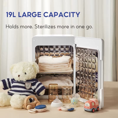 SnowBear 25 UVC-LED 19 Litres Steriliser & Dryer (High Sterilization Snow Bear)
