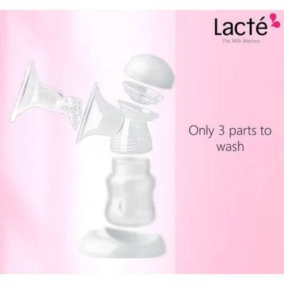 Lacte Duet Omnia Pro Rechargeable Double Breast Pump + Free Baby Muslin Blanket Worth RM29