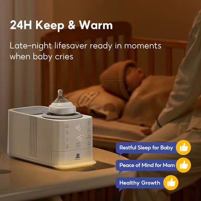 SnowBear 5-In-1 Milk Shaker, Bottle Warmer & Steriliser
