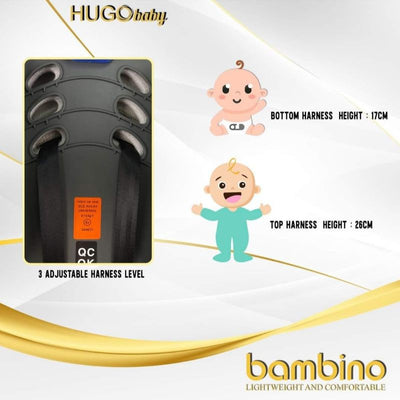 [HUGOBABY] Baby Bambino Infant Carrier Car Seat + FREE GIFTS