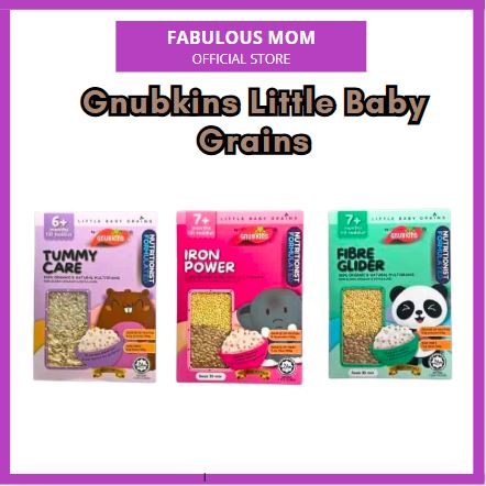 [GNUBKINS] Little Baby Grains 520g - Iron Power (From 7 Months)