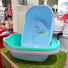 [BABYLOVE] Baby Bath Tub Newborn Foldable Adjustable Tab Mandi Bayi