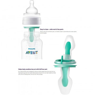 [PHILIPS] Avent Natural Response PP Bottle Twin Pack 40z/125ml 9oz/260ml BPA FREE