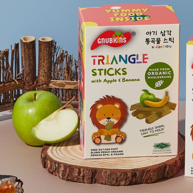 [GNUBKINS]  Organic Triangle Sticks