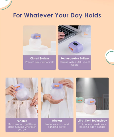 PROMO Shapee LacFree Wearable Breast Pump 2.0 + DOUBLE FREE GIFTS
