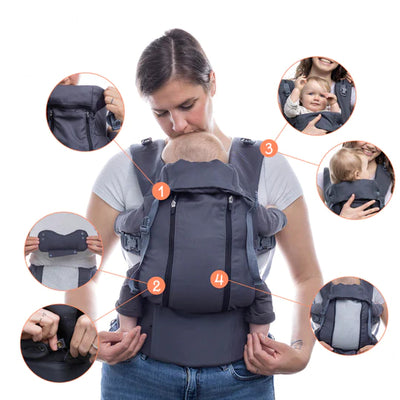 [BECO EIGHT] PROMO Beco 8 Baby Carrier Travel Breathable [1 Year Warranty]