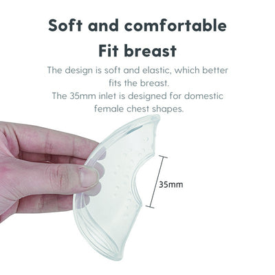 [BOBODUCK/MALISH] Wearable Milk Collector Silicone Cup BreastMilk Handsfree Portable