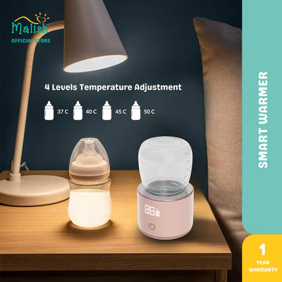 [MALISH] NEW Smart Portable Baby Milk Warmer FREE Adaptor