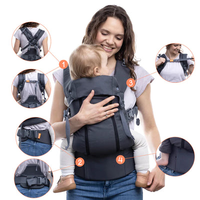 [BECO EIGHT] PROMO Beco 8 Baby Carrier Travel Breathable [1 Year Warranty]