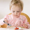 Kids Feeding Essential Spoon Fork Chopstick Silicone Steel Stainless Set