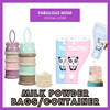 Baby Milk Powder Food Container Portable Travel Storage Bag