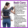 [BECO EIGHT] PROMO Beco 8 Baby Carrier Travel Breathable [1 Year Warranty]