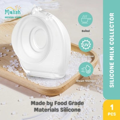 [BOBODUCK/MALISH] Wearable Milk Collector Silicone Cup BreastMilk Handsfree Portable