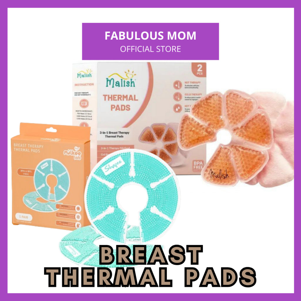 [MALISH/SHAPEE] Breast Therapy Thermal Pads 3 in 1 Mommy Breast Help Clogged Milk