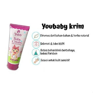 [YOUBABY] Original Cream Baby Serum Shower Gel Untuk Kahak Batuk Selsema Bayi