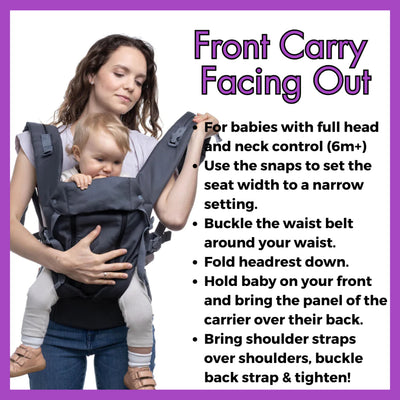 [BECO EIGHT] PROMO Beco 8 Baby Carrier Travel Breathable [1 Year Warranty]