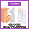 [LACTE] Silicone Milk Collector Manual Breast Pump BPA FREE 3oz/90ml 4oz/100ml