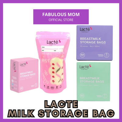 [LACTE] Milk Storage Bags Thermal Sensor Breastmilk Bag