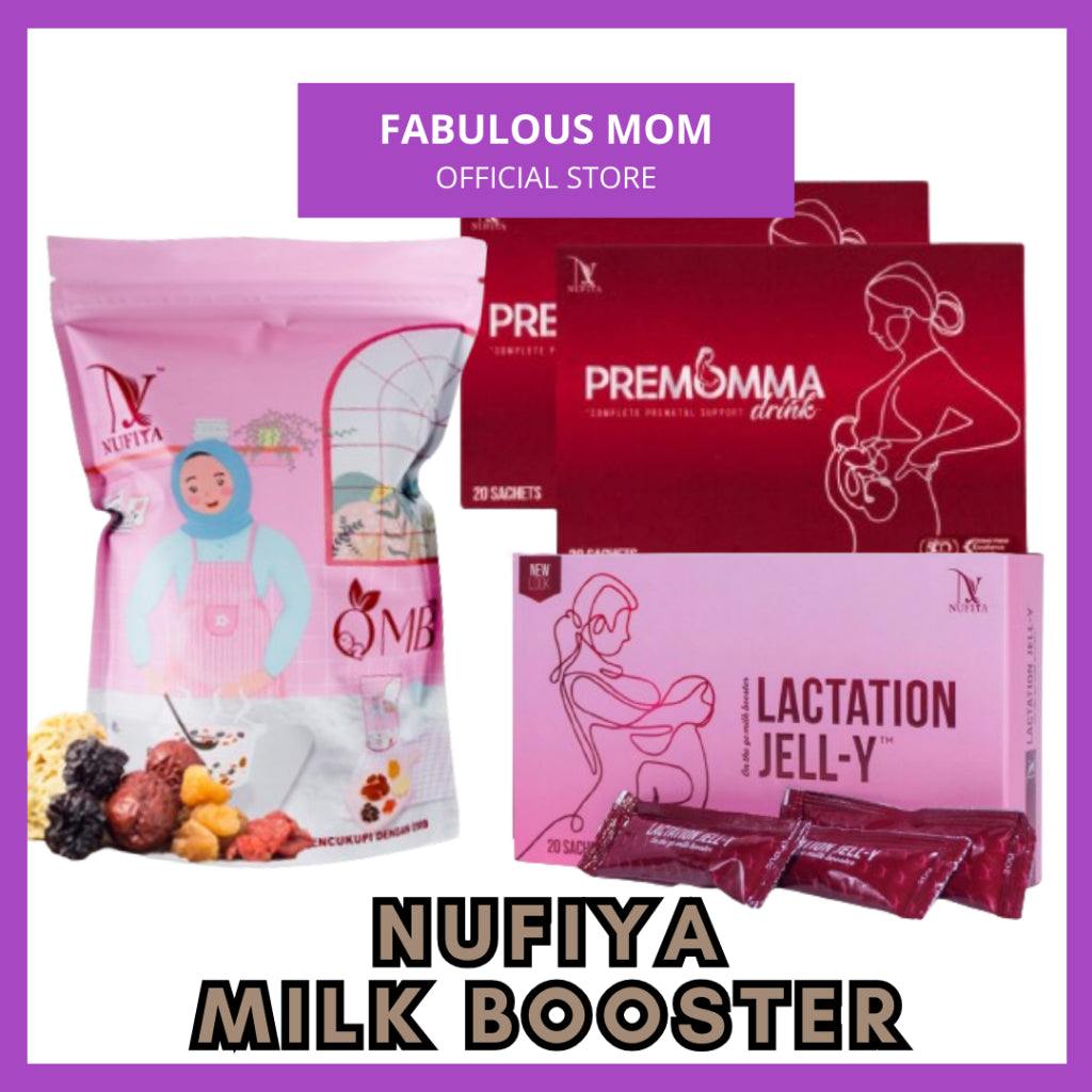 [NUFIYA] Milk Booster Rebus elly Lactation Premomma Minuman Prenatal Drinks