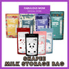 [SHAPEE] Milkee Lab Storage Bags Double Zipper Milk Storage Bag with Temperature Sensor Disposable [25pcs]