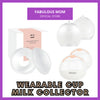 [BOBODUCK/MALISH] Wearable Milk Collector Silicone Cup BreastMilk Handsfree Portable