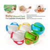 Baby Feeding Utensils Training Bowl Silicone Stainless Steel