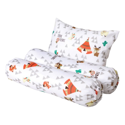 3 In 1 Dimple Pillow and Bolster Set