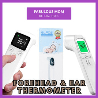 Infrared Baby Thermometer High Accuracy Baby Adult Handheld Contactless  Ear & Forehead Thermometer
