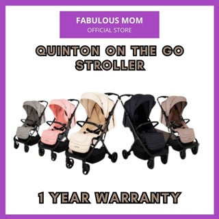 MOTHER'S DAY PROMO [ QUINTON ] ON THE GO STROLLER + 1 YEAR WARRANTY + FREE SILICONE BIB