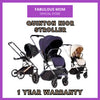 MOTHER'S DAY PROMO [ QUINTON ] NIOR STROLLER + 1 YEAR WARRANTY + FREE SILICONE BIB