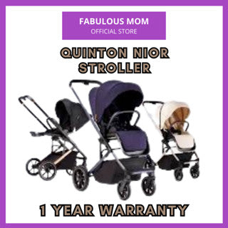 MOTHER'S DAY PROMO [ QUINTON ] NIOR STROLLER + 1 YEAR WARRANTY + FREE SILICONE BIB