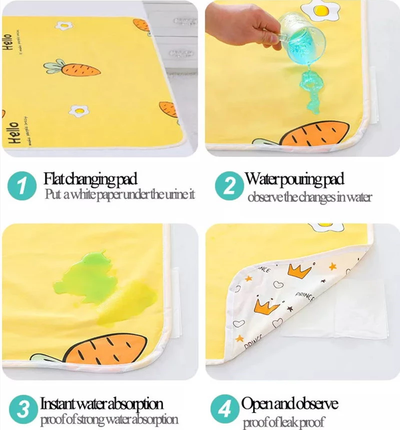 WASHABLE BABY CHANGING MAT (50x70cm)