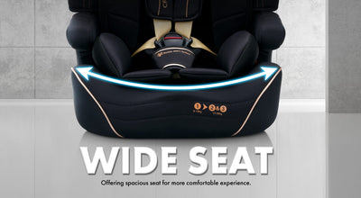 [CROLLA] MAX SHINE GOLD BOOSTER SEAT FROM 1 YEAR TO 12 YEARS + 3 YEARS WARRANTY